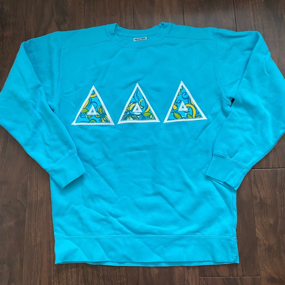 Tri Delta Comfort Colors Sweatshirt